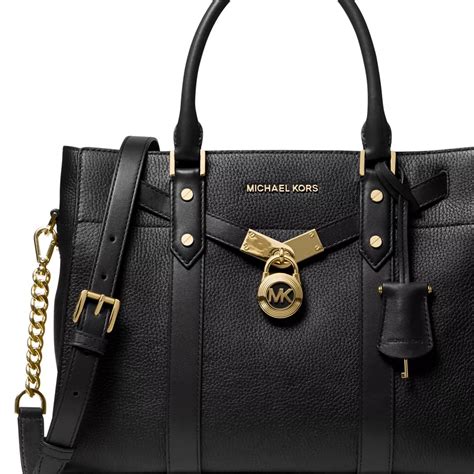 michael kors terractta nouveau hamiltonlarge pebbled leather satchel|Nouveau Hamilton Large Pebbled Leather Satchel – Michael .